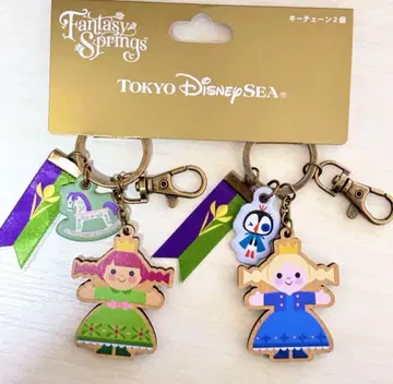 판타지 스프링스 아나와 눈의 여왕 안나 키체인 디즈니씨