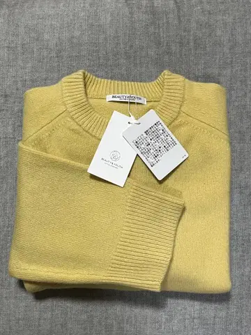 울 캐시미어 크루넥 니트 뷰티&유스 B&Y 애로우즈