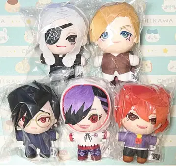 장켓뱅크 미니컬렉션 마스코트 봉제 인형 전 5종 세트