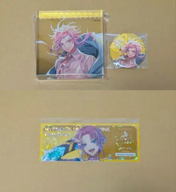 히프노시스 마이크 아메무라 람포 아크릴 블록 캔뱃지 홀로그램 티켓