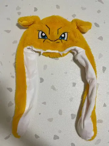 리자몽 귀 쫑긋 모자