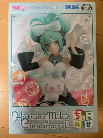 하츠네 미쿠 시나모롤 쵸코노세 피규어