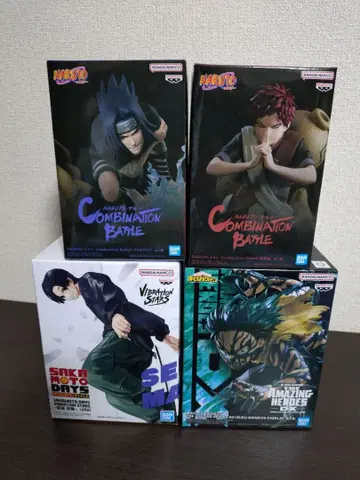 프라이스 피규어 4종 세트 나루토 히로아카 사카모토 데이즈