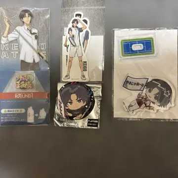 아토베 케이고 묶음 판매 테니페스 라우완 아크릴 스탠드 캔뱃지 스티커