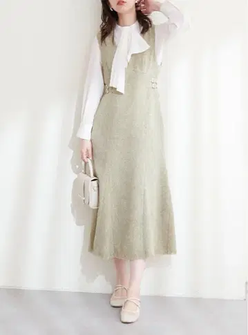 natural couture 사이드 벨트 디자인 점프 스커트