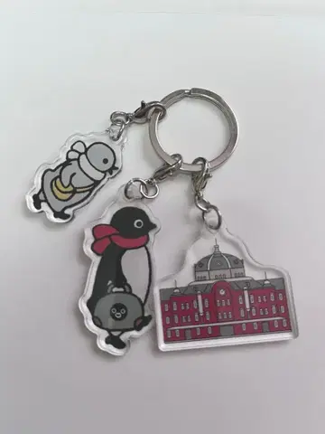 새상품급 Suica 펭귄 키링 도쿄역 기념품