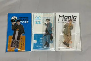 Snow Man 아크릴 스탠드 무카이 코지 3세트