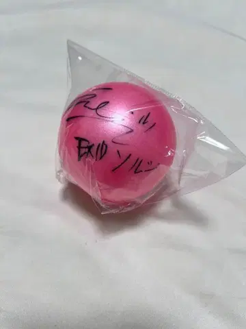 EXID 솔지 사인볼