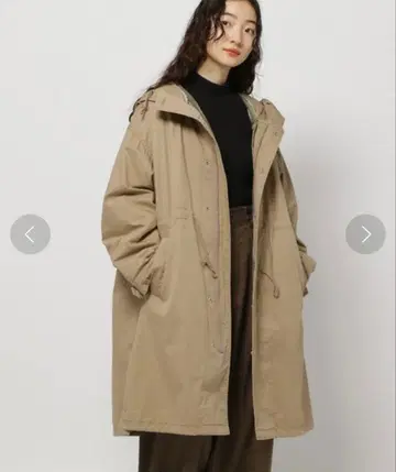 niko and - 베이지 모즈 코트 이너 자켓 포함