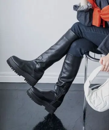 [ 미사용 새상품 ] JEANASIS 비거 롱 부츠 LL