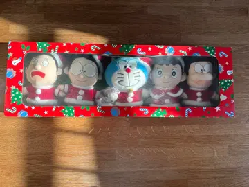 LOTTE 도라에몽 봉제 인형 세트 세븐일레븐 한정판