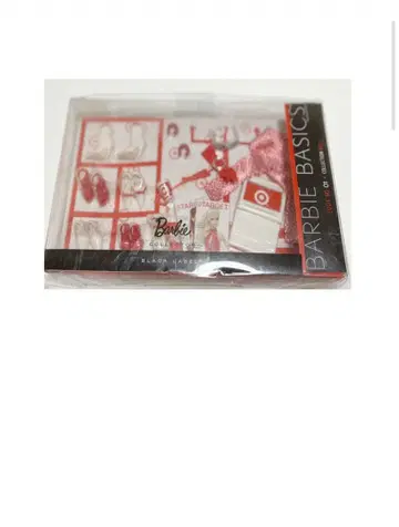 바비 액세서리 세트 빨간색
