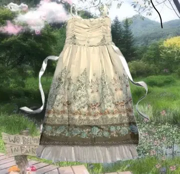 -페어리코어- 즉시 구매 꽃무늬 드레스 원피스 y2k 페어리 그런지