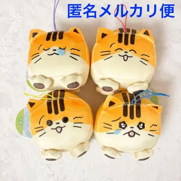 마루네코 푸푸 마스코트 GH 4종 세트