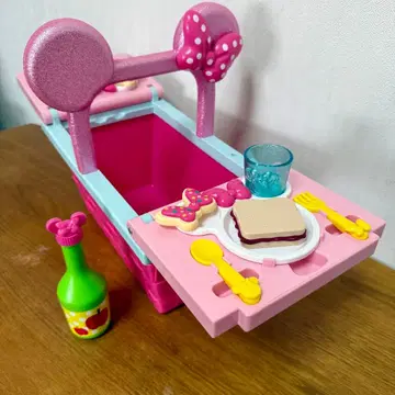 미니 마우스 소꿉놀이 피크닉 바스켓 디즈니 핑크