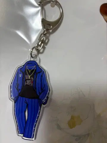 나이트 플라워 의상 키링 (사토)