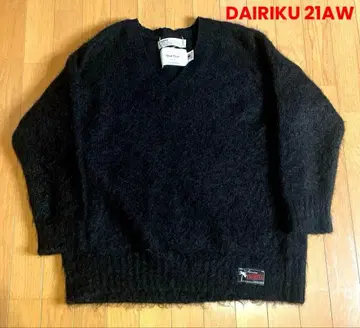 DAIRIKU 다이리쿠 21AW V-neck Mohair Knit 니트