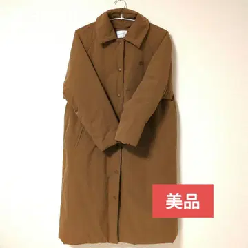 LACOSTE 2 WAY 롱 코트 38 브라운