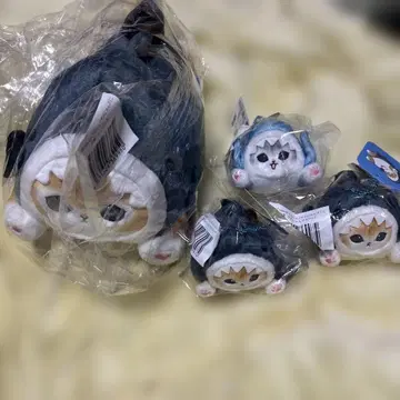 모프 샌드 뒹굴뒹굴! 상어냥즈 복권 B상 D상 봉제 인형 마스코트