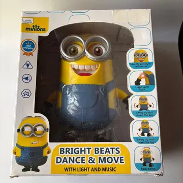미니언즈 BRIGHT BEATS DANCE & MOVE 미개봉 새상품