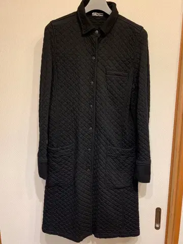 새상품급 아르멘 퀼팅 코트 블랙 ARMEN 프랑스제