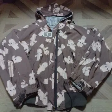 핑크하우스 큐피 브라운 얇은 소재 겉옷