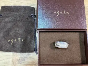 agete 아가트 실버 반지 15호 사이즈