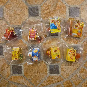 Lipton(립톤) 미니어처 참 & 구미 컴플리트 전 8종