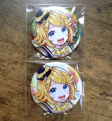 카가미네 린 캔뱃지 Two You 통신 판매 한정판 시크릿