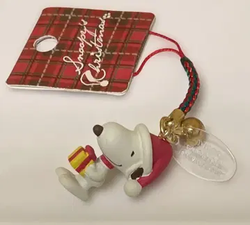 USJ 스누피 크리스마스 스트랩 키링 산타클로스