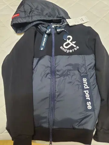and per se 후드티 블랙 자켓 겨울 의류