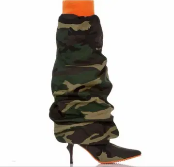 YELLO 카모플라쥬 부츠 23.5cm