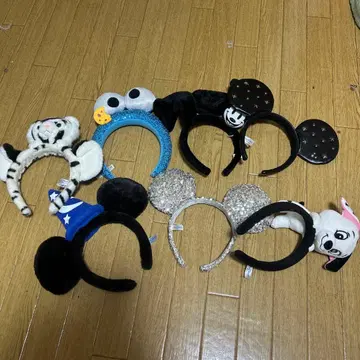 [정가 12000엔 이상] 디즈니 머리띠 7세트