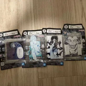 데스노트 제일복권 G상 아크릴 스탠드 4종 세트