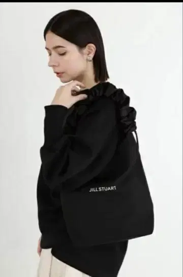 JILL STUART 블랙 토트백