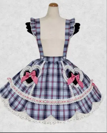 Sweet Wing 타탄 체크 스커트