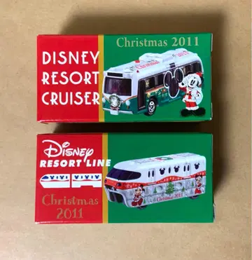 토미카 디즈니 리조트 2011 크리스마스 2종 세트