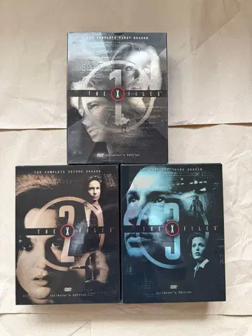 The X-Files 컬렉터즈 에디션 box DVD 시즌 1~3