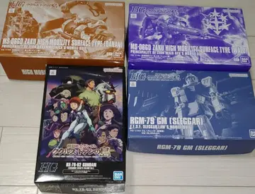 HG 1/144 짐 스레거기 & 고기동형 자크 지상용 다난기, 월드기 외