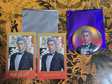 용과 같이 관혼상제전 캔뱃지와 이미지 카드 컬렉션 한준기 레어