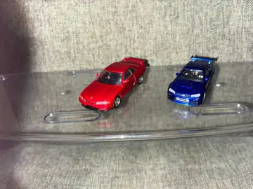 스카이라인 가챠가챠 미니카 세트