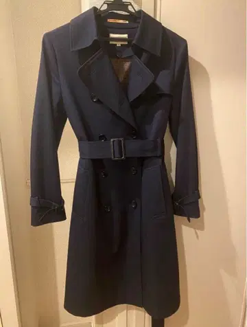 ORIHICA RHYME 오리히카 가을/겨울 트렌치 롱 코트 네이비