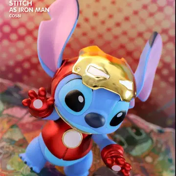 스티치 아이언맨 피규어 코스비 MARVEL