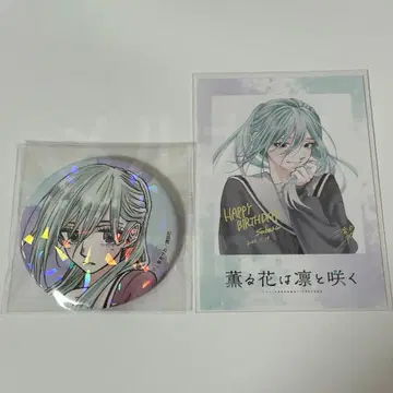 호시나 스바루 원작 캔뱃지 폴라로이드풍 카드 총 2점 세트