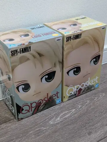 SPY x FAMILY 로이드 포저 Qposket 2종 세트