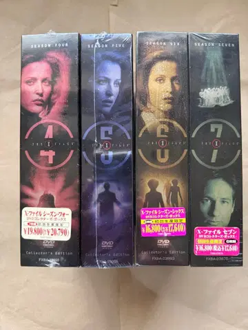 X-Files 컬렉터즈 에디션 DVD 시즌 4~7 새상품