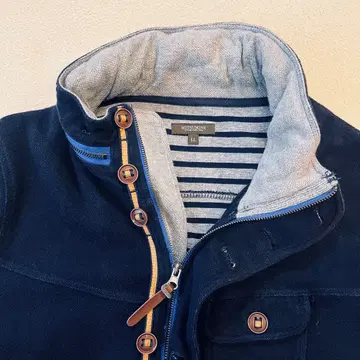 네이비 코튼 자켓 LL