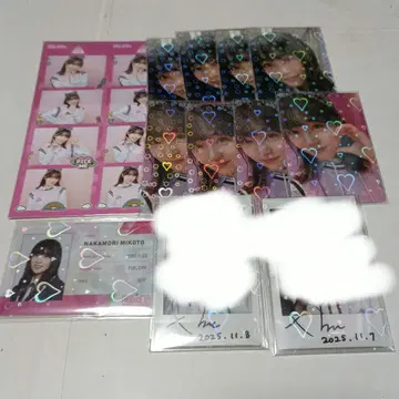 24시간 이내 발송 미코토네 나카모리 미코토 친필 사인 폴라로이드 당첨