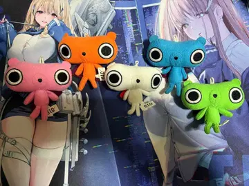 모찌구만 모찌곰 스트랩 5종 세트