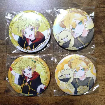 카가미네 렌 캔뱃지 비비드 캔뱃지 복권